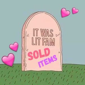 Items Sold Past This Point! 🙌🏽